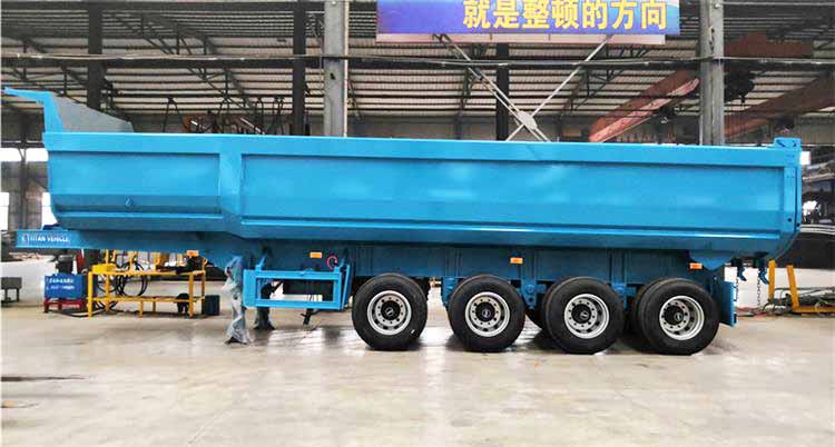 Hydraulic 24cbm Tipper Trailer for Sale in Kenya Mombasa