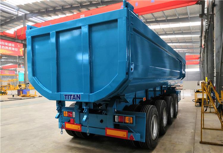 Hydraulic 24cbm Tipper Trailer for Sale in Kenya Mombasa