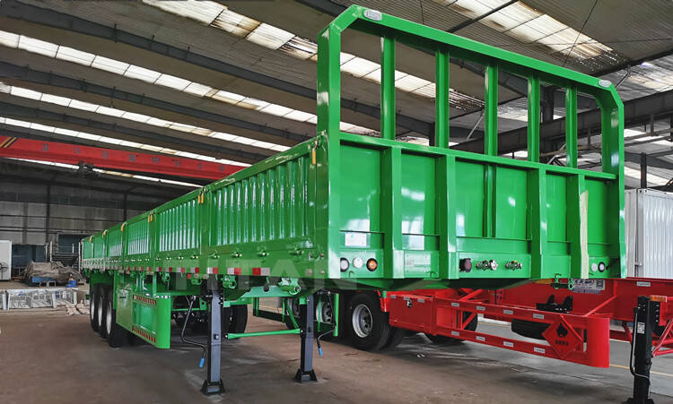 Sidewall Cargo Semi Trailer for Sale in Nigeria - TITAN Vehicle
