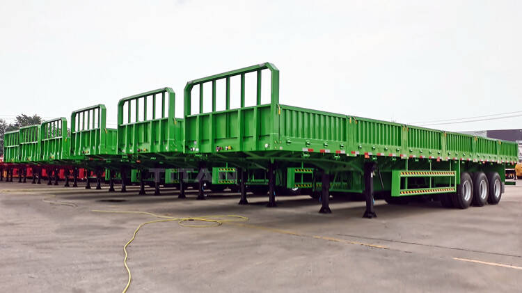 Sidewall Cargo Semi Trailer for Sale in Nigeria - TITAN Vehicle