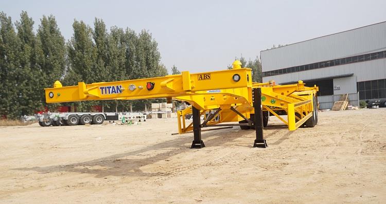 China 2 Axle 40ft Chassis for Sale in Zimbabwe