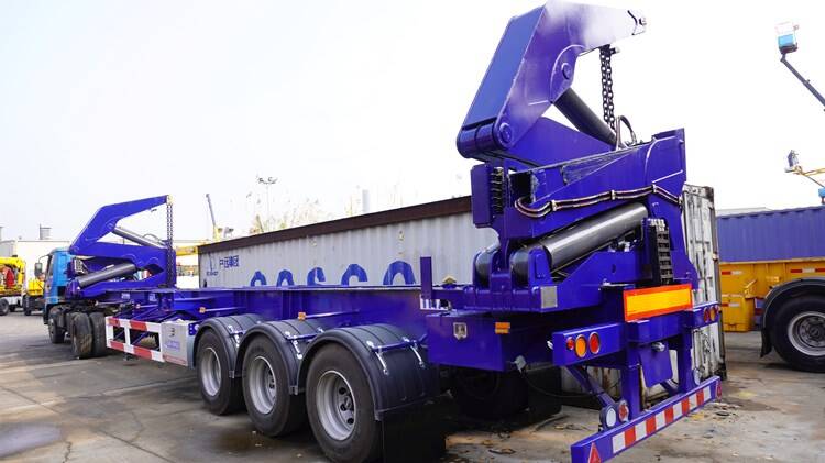 37 Ton Container Sideloader Trailer Price