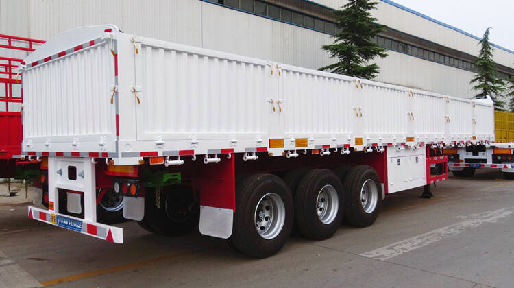 3 Axle Sideboard Trailer for Sale in Ghana - TITAN Vehicle