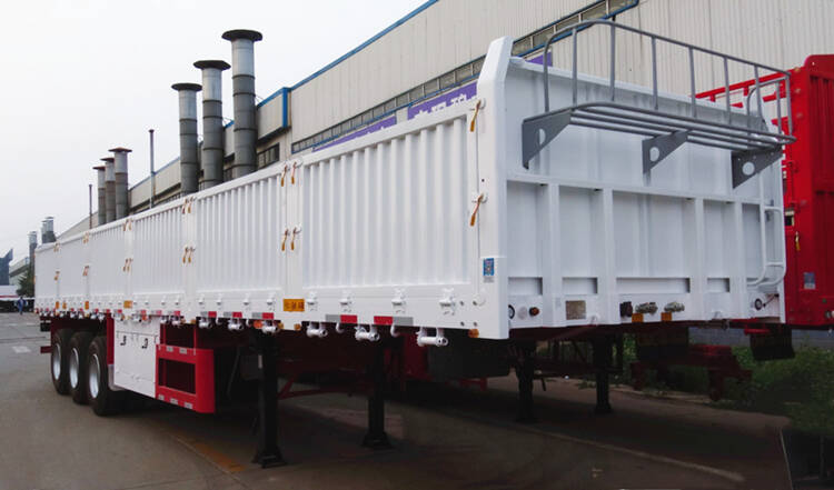 3 Axle Sideboard Trailer for Sale in Ghana - TITAN Vehicle