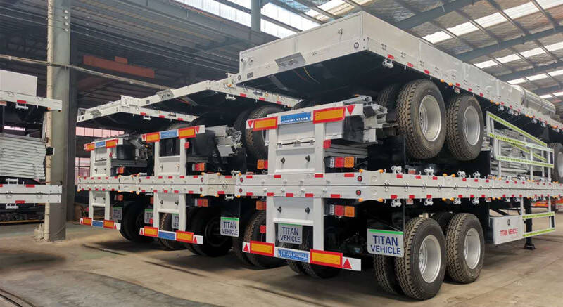 TITAN side wall trailer for sale in Sudan: TITAN ship nearly 150 units side wall trailers and fence semi trailers to Sudan every year. China side wall trailer is very popular in Sudan.  This customer has been working with us in 2018, and it has been almost three years. In 2018, he visited China, looking for suppliers for his own business. Customers visited 6 factories including us. After a series of comparisons and discussions with customers. Finally, TITAN was chosen as a long-term partner.  The latest batch of 12 units 40 ton bulk cargo trailer will be sent to Sudan.      Through this video, you can learn about different types of sidewall semi trailers, as well as the process, testing, packaging and customer feedback, etc.      Please click 