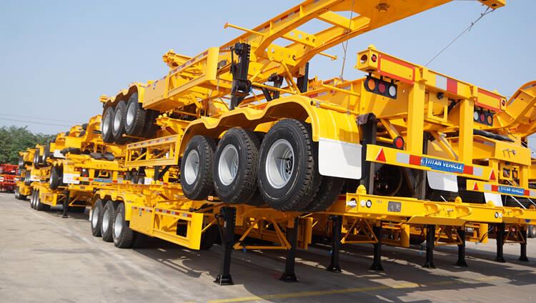 40ft Tri Axle Skeletal Trailer for Sale in Philippines Mnnila 40ft Tri Axle Skeletal Trailer for Sale in Philippines Manila