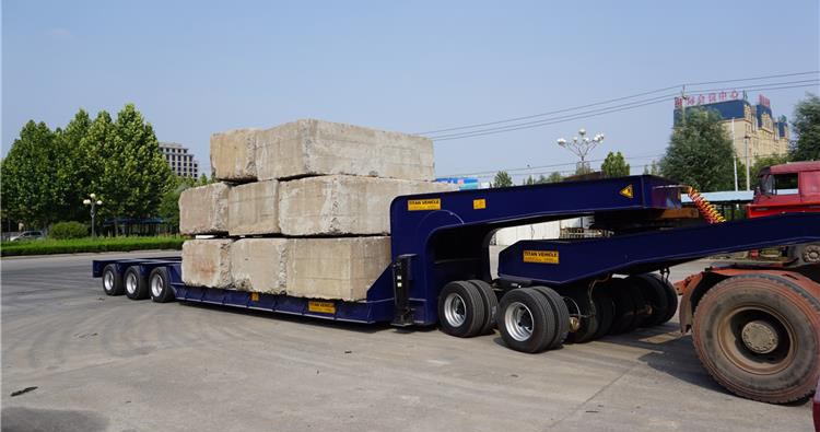 120 Ton Hydraulic Low Bed Trailer for Sale in Mozambique Maputo
