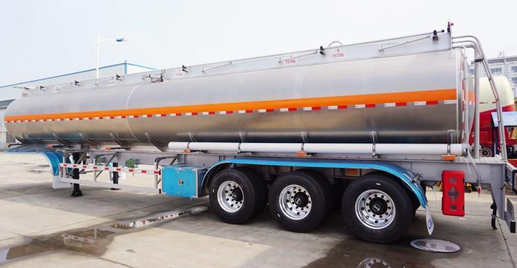 55000L Aluminum Tanker Trailer for Sale In Papua New Guinea