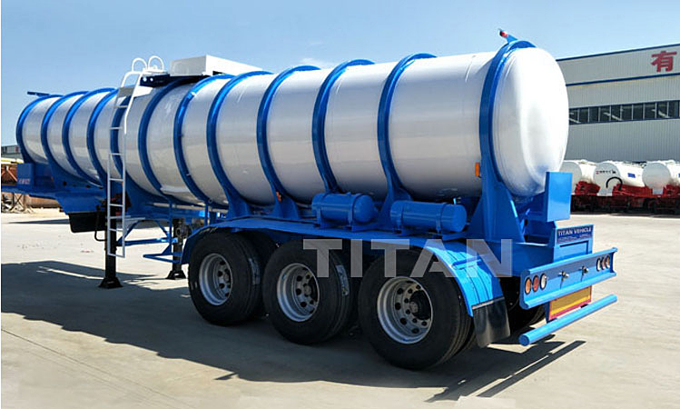 3 Axle Chemical Tanker Trailer for Sale Price