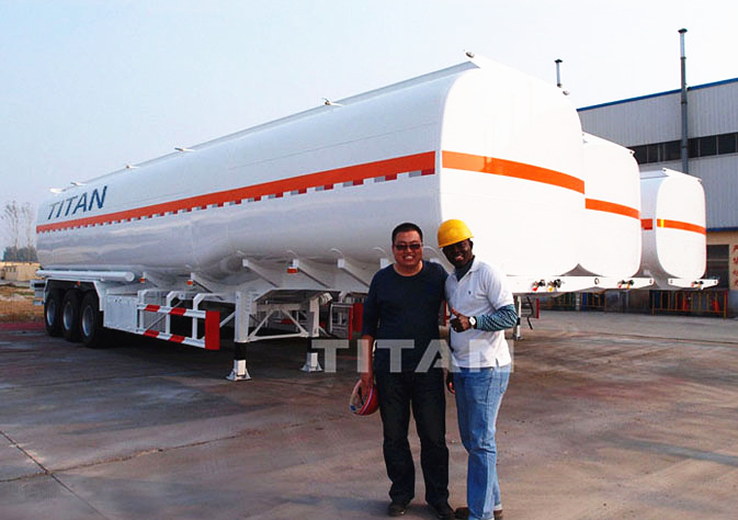 Factory Show of 3 Axle Fuel Trailers