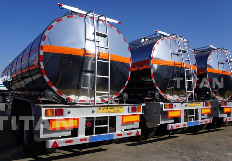 Stainless Steel Tanker Trailer for Sale Price