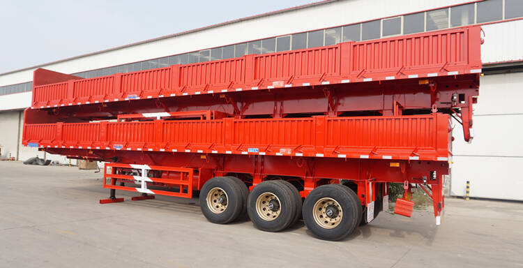 40 Ton Sidewall Truck Trailer for Sale in Senegal - TITAN Vehicle