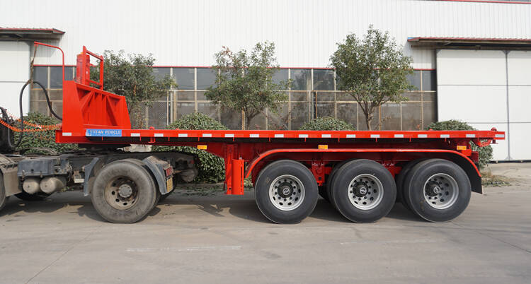 20ft container tipping flatbed trailer for sale