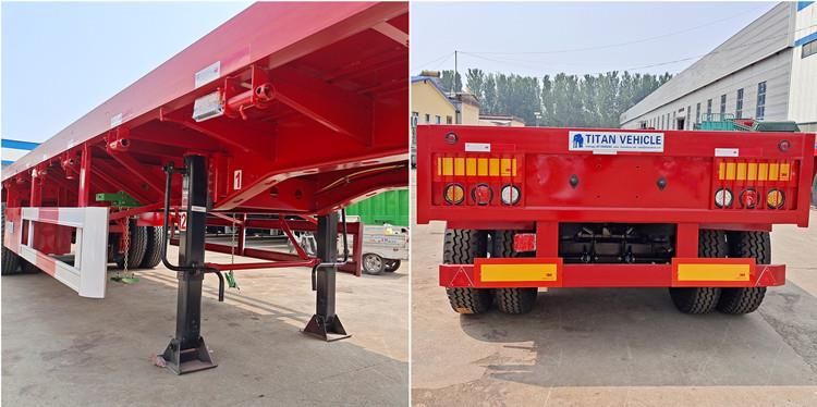 12.5m Tri Axle Flatbed Trailer for Sale Near Me in Nigeria