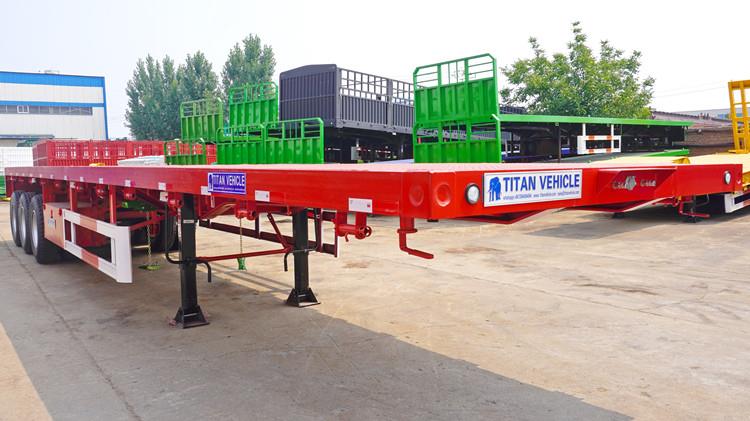 12.5m Tri Axle Flatbed Trailer for Sale Near Me in Nigeria