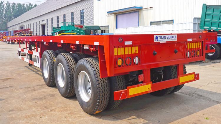 12.5m Tri Axle Flatbed Trailer for Sale Near Me in Nigeria