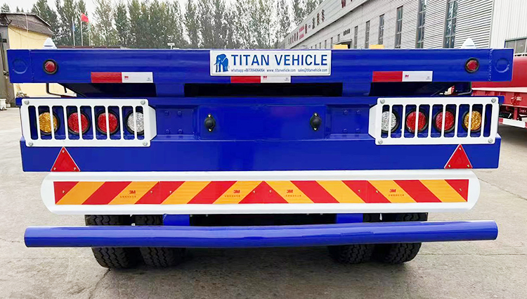 Tri Axle 40 Foot Flatbed Semi Trailer for Sale Manufacturers