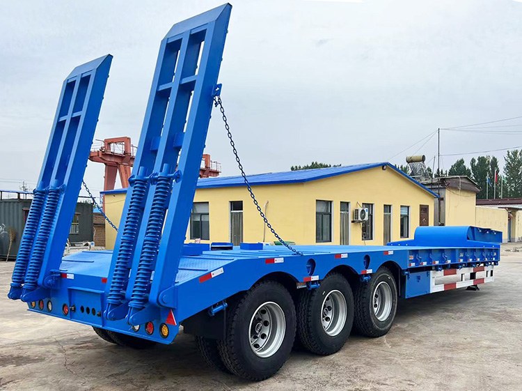 3 Axle Lowbeds for Sale | Semi Lowbed Trailer for Sale in Tanzania