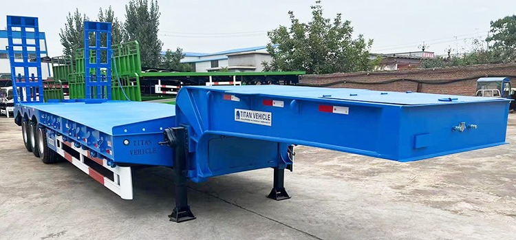 3 Axle Lowbeds for Sale | Semi Lowbed Trailer for Sale in Tanzania