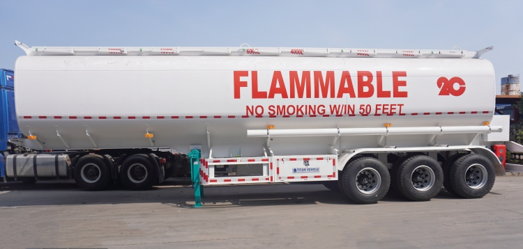 Remorques citernes à essence de 45 000 litres à vendre