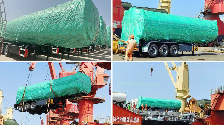 Citerne à carburant diesel à 3 essieux de 40 000 litres à vendre à Guam Apra