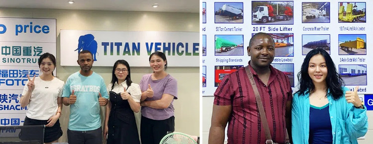 Semi-remorque surbaissée à 2 essieux de 40 tonnes | Prix de la semi-remorque surbaissée en Tanzanie Dar es Salaam