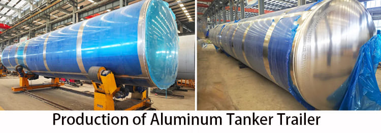 Remorque citerne en aluminium à 3 essieux de 50 000 litres à vendre aux Philippines, Manille