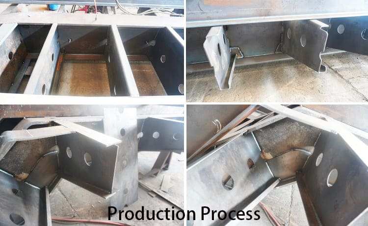 Remorques à squelette à 2 essieux à vendre aux Philippines, Batangas