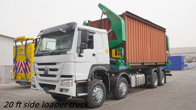 Camion à chargement latéral de 20 pieds à vendre