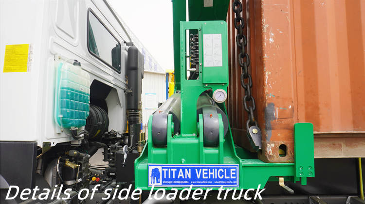 Camion à chargement latéral de 20 pieds à vendre