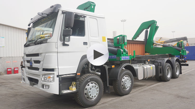 Camion à chargement latéral de 20 pieds à vendre