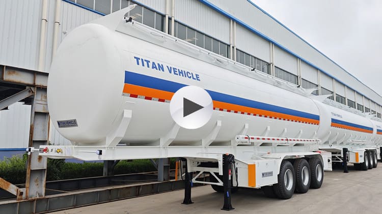 Remorque citerne chimique à trois essieux de 40 000 litres à vendre à Trinité-et-Tobago