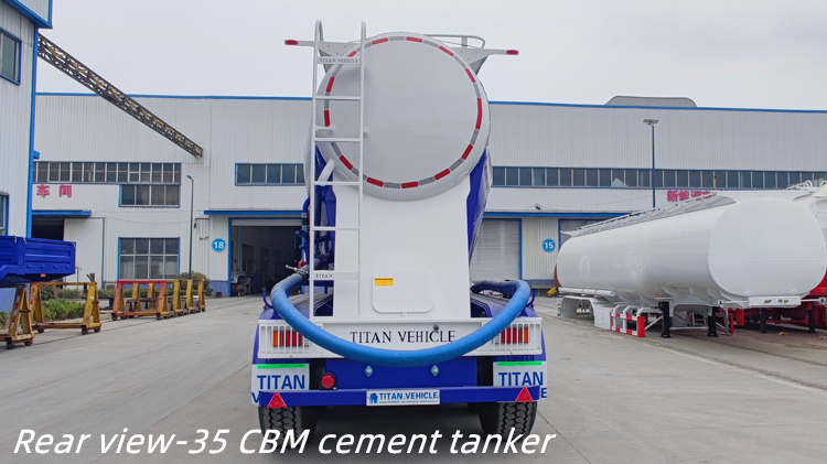 35 CBM Cement Tanker Cement Bulk Trailer