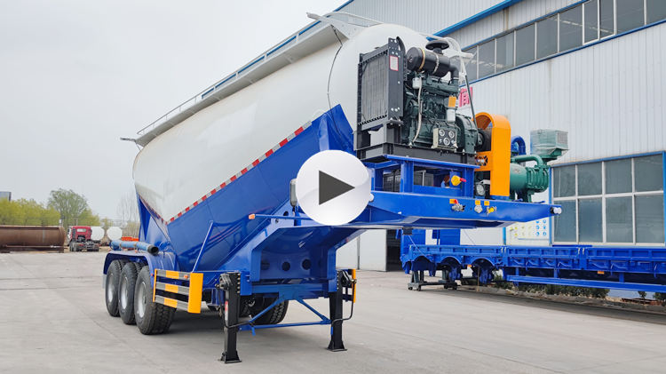 35 CBM Cement Tanker Cement Bulk Trailer