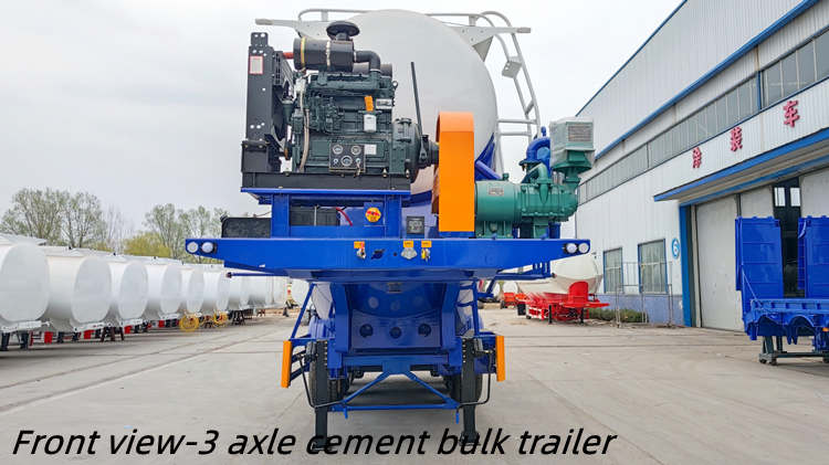 35 CBM Cement Tanker Cement Bulk Trailer