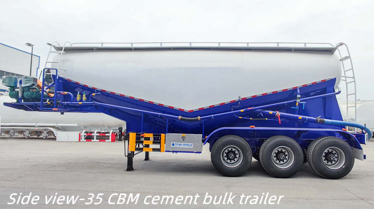 35 CBM Cement Tanker Cement Bulk Trailer