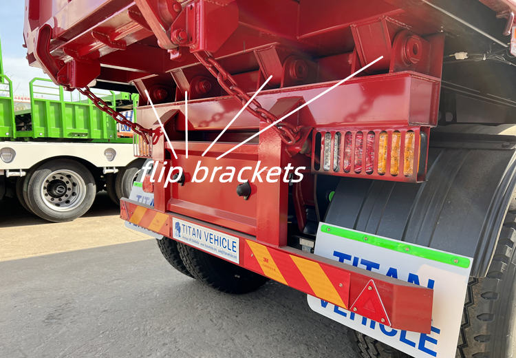 35 CBM Dump Trailer for Sale