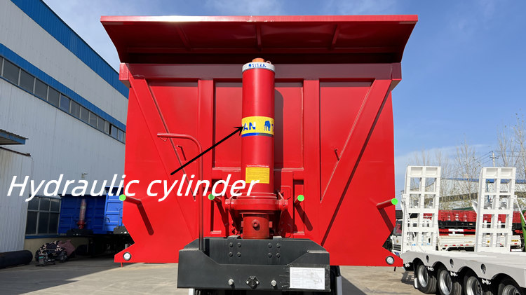 35 CBM Dump Trailer for Sale