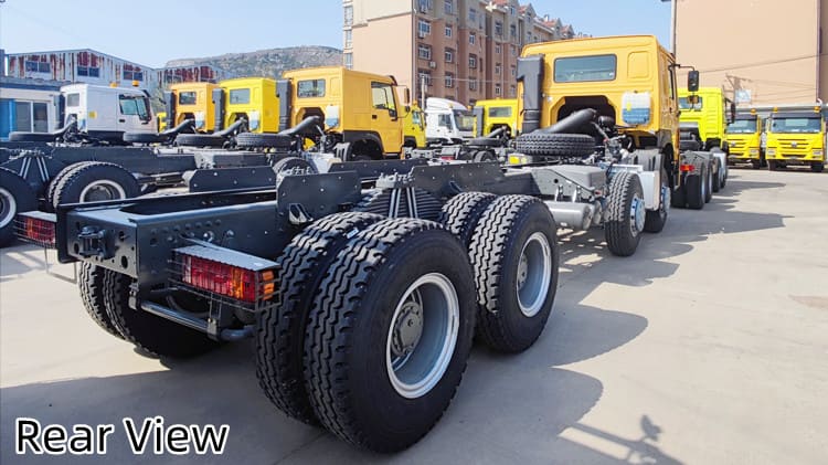 Châssis de camion Howo 8x4 à vendre en Papouasie-Nouvelle-Guinée