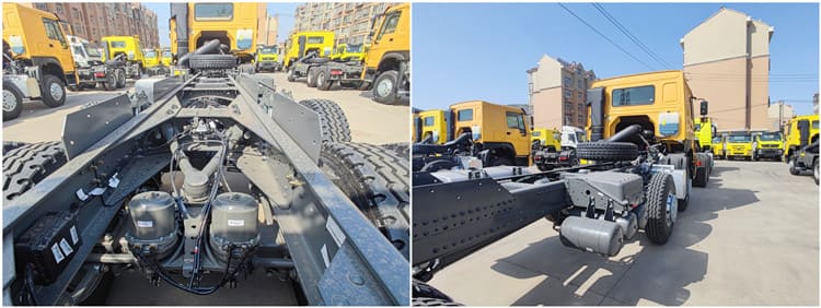 Châssis de camion Howo 8x4 à vendre en Papouasie-Nouvelle-Guinée