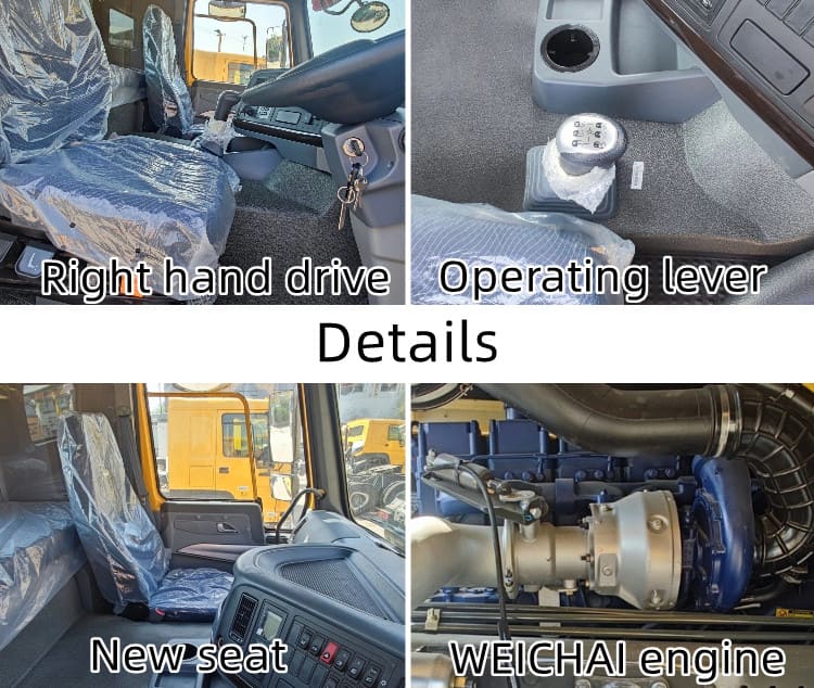 Châssis de camion Howo 8x4 à vendre en Papouasie-Nouvelle-Guinée