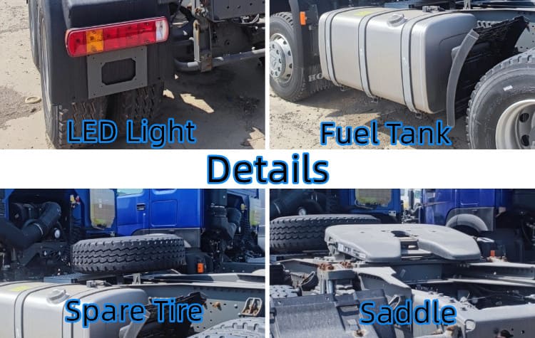 Prix ​​du tracteur routier Howo 6x4 à Trinité-et-Tobago