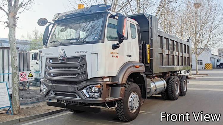 Nouveau camion à benne basculante Sinotruk Howo 380 6x4 en Papouasie-Nouvelle-Guinée