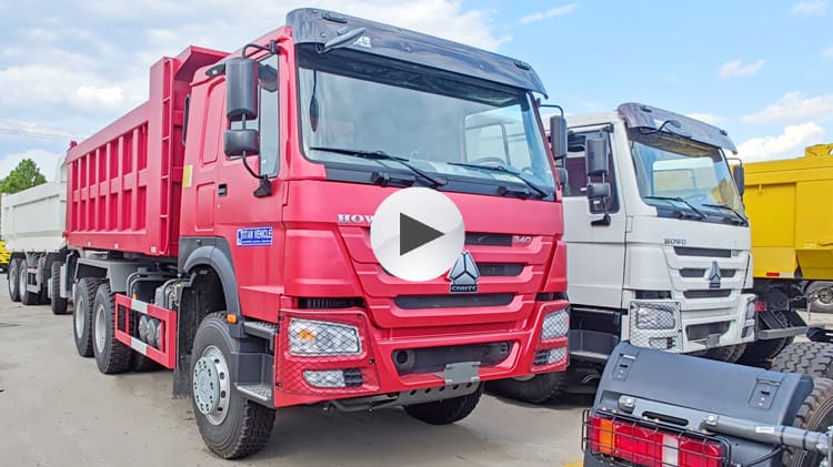 Camion à benne basculante Sinotruk Howo 6x4 à vendre au Cameroun