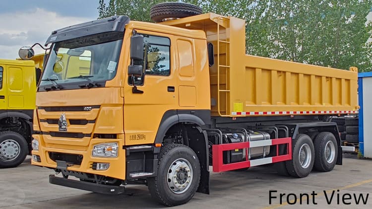 Camions à benne basculante Howo 400 bon marché à vendre à Guam