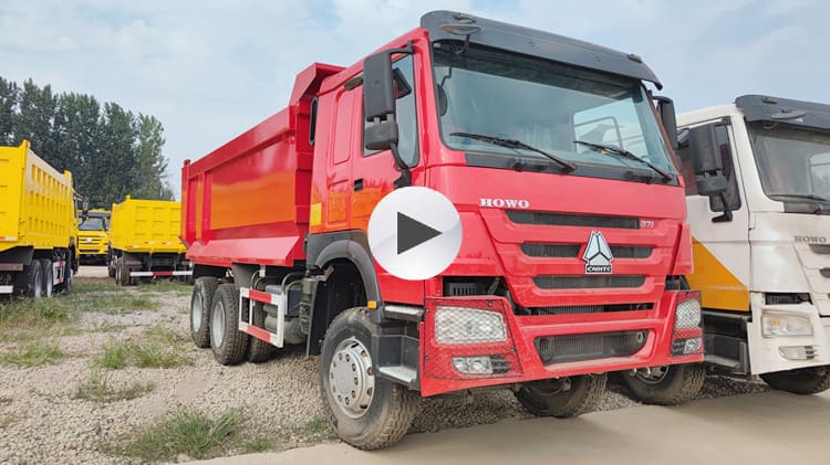Camion benne Howo 6x4 371 d'occasion à vendre en Papouasie-Nouvelle-Guinée