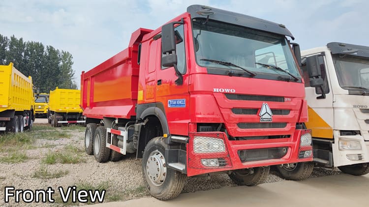 Camion benne Howo 6x4 371 d'occasion à vendre en Papouasie-Nouvelle-Guinée