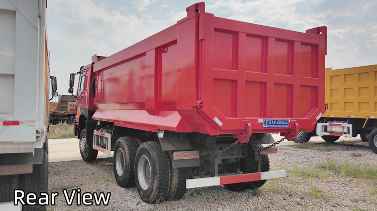 Camion benne Howo 6x4 371 d'occasion à vendre en Papouasie-Nouvelle-Guinée