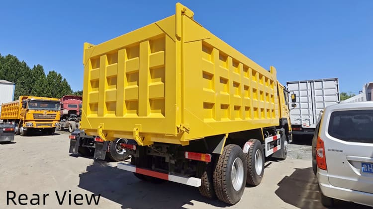 Camion benne Howo 6x4 d'occasion à vendre en Papouasie-Nouvelle-Guinée