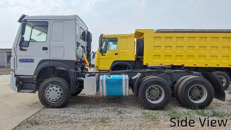 Prix ​​Sinotruk 2022 Howo Tractor Head 371 d'occasion en Papouasie-Nouvelle-Guinée
